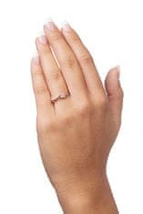 Brilio Zásnubní prsten z bílého zlata 226 001 00995 07 (Obvod 52 mm)