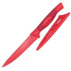 Stellar Univerzální nůž , Colourtone, čepel nerezová, 12 cm, červený