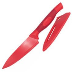 Stellar Kuchařský nůž , Colourtone, čepel nerezová, 15 cm, červený