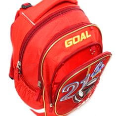 Goal Školní batoh Target, 3D , barva červená