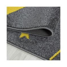 Jutex Detský koberec Playtime 0610A žltý 1.50 x 0.80