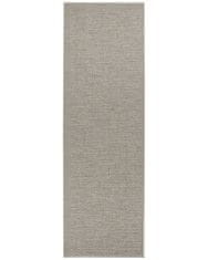 BT Carpet Běhoun Nature 104266 Grey/Multicolor – na ven i na doma 80x450