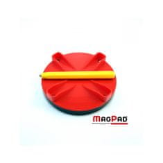 MagPad Magnetická kreslící tabulka Magpad Round cestovní - Žlutá
