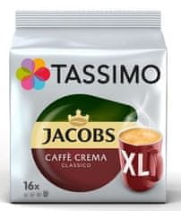 Jacobs Kronung Cafe Crema XL kapsle 132.8g