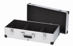 Kreator KRT640280S - Hliníkový kufr na 80CD stříbrný