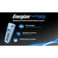 HJ  Baterie AA/FR6 ENERGIZER Ultimate LITHIUM 4ks (blistr)