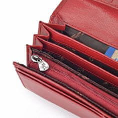 COSSET červená dámská peněženka 4467 Komodo CV