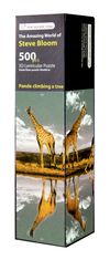 Puzzle 3D - Žirafy v jezírku 500 dílků