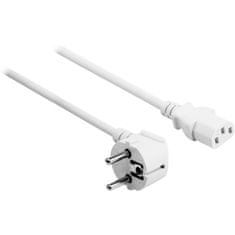 Omnitronic IEC C13 napájecí kabel, 1,2 m, bílý