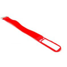 Gafer.pl Tie Straps, vázací pásky, 25x260mm, 5 ks, červené