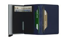 Secrid Modrá kožená peněženka SECRID slimwallet original SO-Navy SECRID