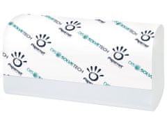 skládané papírové ručníky DissolveTech 2-vrstvá celulóza 3150 ks