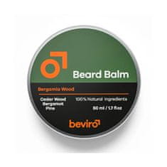Beviro Balzám na vousy s vůní cedru, bergamotu a borovice (Beard Balm) (Objem 50 ml)