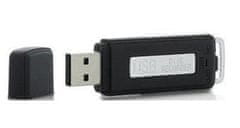 HNSAT USB nahrávač - diktafon 4 GB/8 GB/16GB s detekcí zvuku - Variant: 4 GB