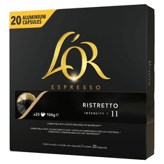 L'Or Espresso Ristretto 20 hliníkových kapslí kompatibilních s kávovary Nespresso®*