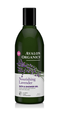AVALON Organics AVALON sprchový gel Levandule, 355ml