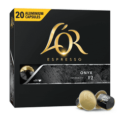 L'Or Espresso Onyx 20 hliníkových kapslí kompatibilních s kávovary Nespresso®*