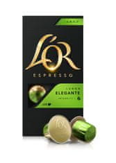 L'Or Espresso Lungo Elegante 10 hliníkových kapslí kompatibilních s kávovary Nespresso®*