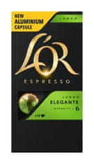 L'Or Espresso Lungo Elegante 10 hliníkových kapslí kompatibilních s kávovary Nespresso®*