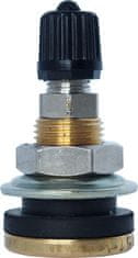 SCHRADER Krátký kovový vodní bezdušový ventil – díra 16mm