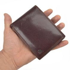 COSSET hnědá pánská peněženka 4460 Komodo H