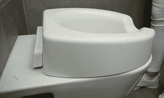 HYTO zvýšené WC sedátko MED bez šroubů a viklání