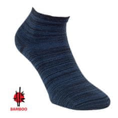 RS unisex bambusové melírované kotníkové ponožky s bavlnou 43066 3-pack , 35-38