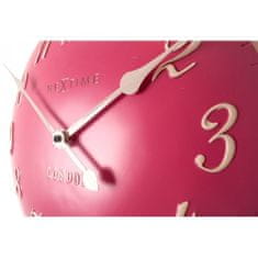 NEXTIME Designové nástěnné hodiny 3084rz Nextime v aglickém retro stylu 35cm