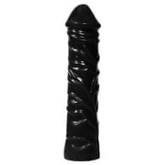 All Black All Black Realistic XXL Dildo 32 cm, obrovské dildo s žilkami, průměr 7 cm