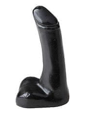 All Black All Black Realistic Dildo Extra Small 8,5 cm, realistické dildo s průměrem 2 cm