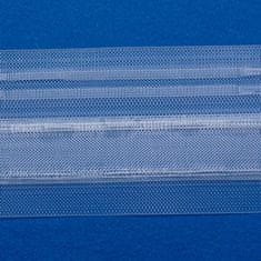 bandex Řasící stuha ELIZA transparent 1:2,0 rap. 210 mm