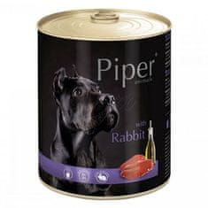 Piper S králíkem, konzerva pro psy 800g, piper, konzervy