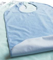 Sundo Bryndák pro dospělé se zapínáním na druk s kapsou, bavlna/polyester, 45 x 90 cm -: Modrá