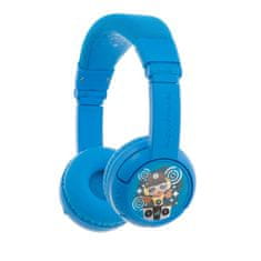 BuddyPhones Play+ dětská bluetooth sluchátka s mikrofonem, světle modrá