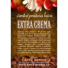 Čerstvá káva EXTRA CREMA 1 kg zrno 80% Arabica 20% Robusta