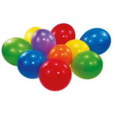 Amscan 100 latexových balónků Standard, baravné 22,8 cm 