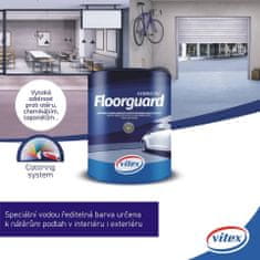 Vitex Floorguard (9 litrů) - podlahová, vodou ředitelná barva pro interiéry i exteriéry 