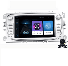 Android rádio Ford Focus Mondeo S-Max Galaxy C-Max Focus KUGA, Nové autorádio do Ford Focus Ford Mondeo Ford Galaxy autorádio s Android GPS Navigace, Mapy, Kamera, USB FORD