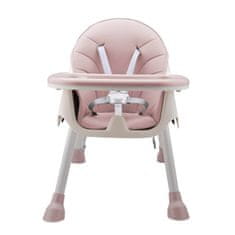 Bebe Stars Jídelní židlička COZY 2v1 Pink