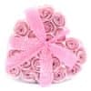 AWGifts Mýdlové růže 24ks - růžové