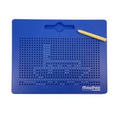 MagPad Magnetická kreslící tabulka Magpad Big 714 kuliček - Modrá