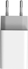 FORTRON COLORWAY 1x USB/ síťová nabíječka/ 10W/ 100V-240V/ Bílá