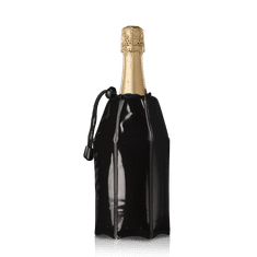 Vacu Vin Aktivní chladič na šampaňské - černý