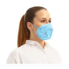 Bari Medical modrý respirátor FFP2 (vyrobeno v EU) 10 ks