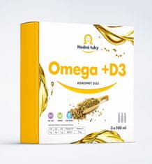 Prémiový Omega +D3 konopný olej, 3x100ml