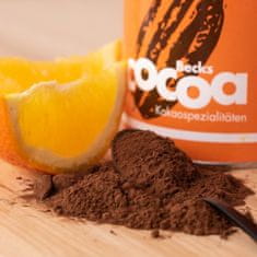 Becks Cocoa BIO rozpustná čokoláda s pomerančovou kůrou a zázvorem, 250g
