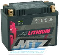 Intact Baterie (akumulátor motocyklový) LFP16 (12,8V-5Ah) Lithium LiFePO4 B-LFP16
