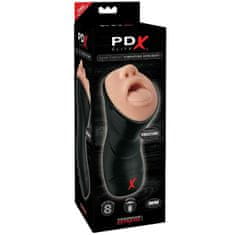 PDX Elite Deep Throat vibrační masturbátor