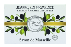 Jeanne En Provence  Marseillské luxusní mýdlo 200 g - Oliva