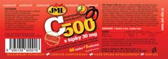 JML Vitamin C-500 mg T.R. (s postupným uvolňováním) | 60+5 tablet